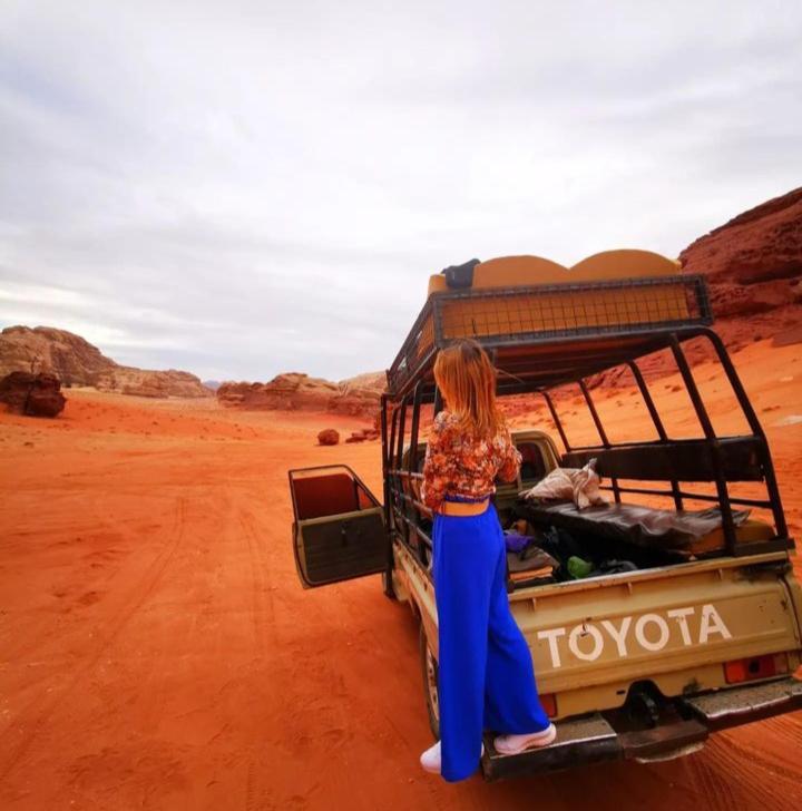 Moon City With Jeep Trips Wadi Rum Exterior photo
